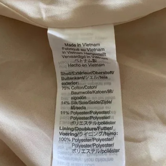 Madewell Silk Blend Orange Shimmer Plaid Mini Dress 2 NWT prairie boho - Picture 7 of 15